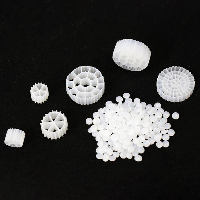 Y5 Bể cá trắng 64Rooms Phương tiện lọc HDPE 25X4mm 0