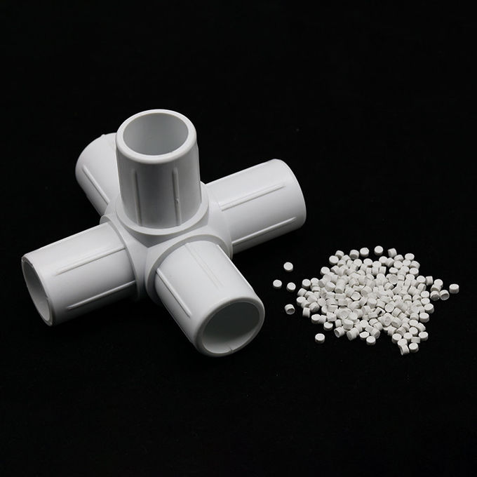 Ống HPVC020 Hợp chất PVC cứng cáp SG 5 Màu trắng 1
