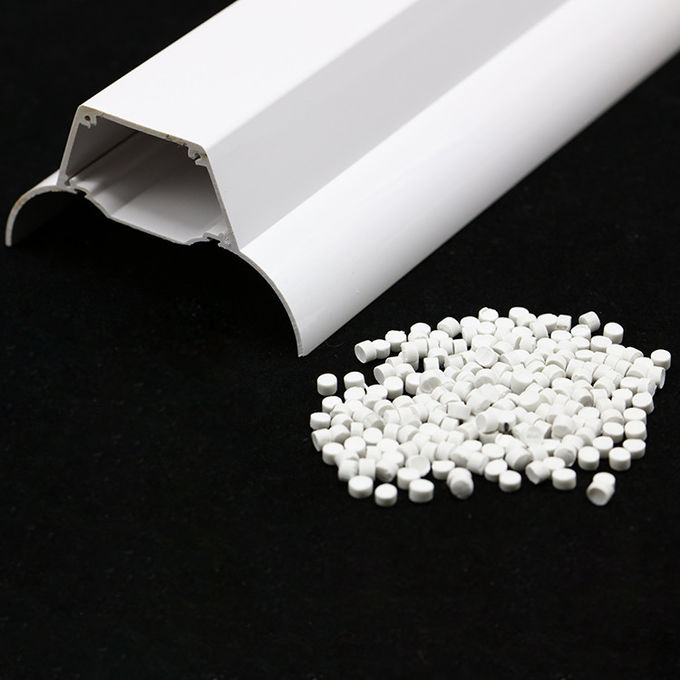 Hồ sơ đùn 25kgs / túi Hạt nhựa PVC FDA 0