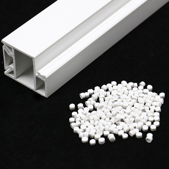 Hồ sơ đùn viên nhựa PVC cứng 1,6g / Cm3 2